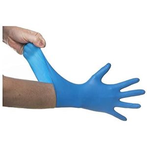 CMT 460 Nitril multigrip handschoen, blauw, XX-Large, 30cm lengte, verpakking van 500 stuks