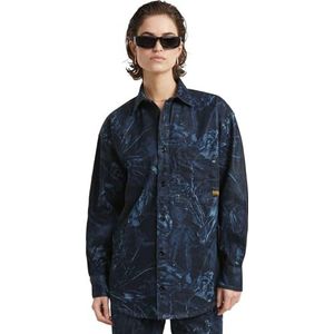 G-Star RAW Relaxed denim overhemd, blauw (Frozen Liquid Layers D24344-d317-g923), XS