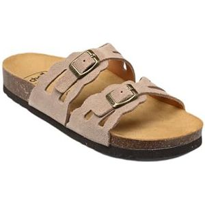 Scholl Jeanne damessandalen, 39 EU, donkerbeige, 39 EU