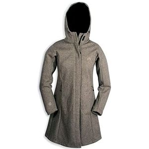 Tatonka StyleDames ""Elfin Bay Coat Women"" Fleece jas, maat 38, notenbruin