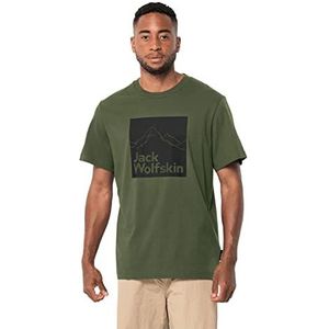 Jack Wolfskin Merk: T-shirt, Greenwood, S voor heren, Greenwood, S