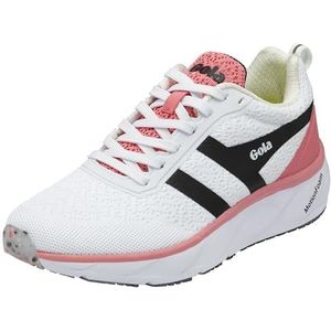 Gola Dames Typhoon RMD Sneaker, Wit/Zwart/Tea Rose, 5 UK, Witte Zwarte Thee Roos, 38 EU