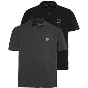 JP 1880 - Poloshirt - Antraciet - 2 Stuks