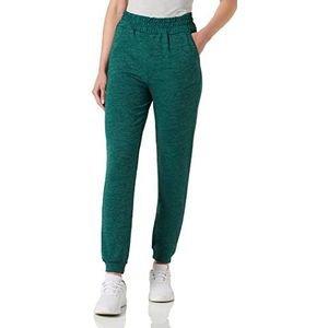 Koton Dames Melanj Patterned Jogger Elastische Taille Pocket Sweatpants, groen (758), L