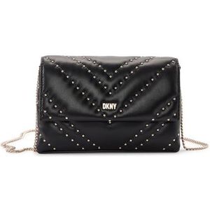 DKNY Dames Madison Park Clutch Shoulder Bag, Black, zwart