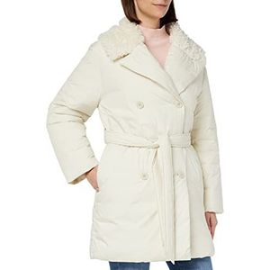 United Colors of Benetton Jas 200SDN01D Jas, crème 0L8, 42 Dames