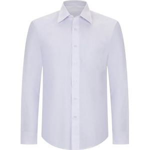 MISEMIYA - 8734 - Kelnerhemd - Wit - Lange Mouwen