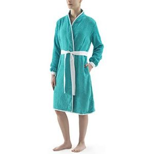 Top Towel - Badjas - Aquamar - Dames - 100% Katoen - Standaard M