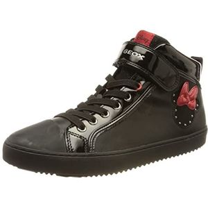 Geox J Kalispera Girl B Sneakers voor meisjes, zwart, 24 EU