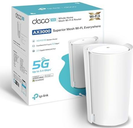 TP-Link - Deco X55 - WiFi 6 Router - Wit - Mesh Technologie