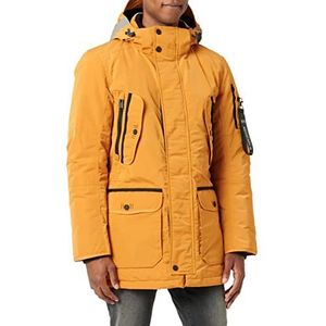 TOM TAILOR Uomini Artic Parka 1032498, 10680 - Flame Brown, L