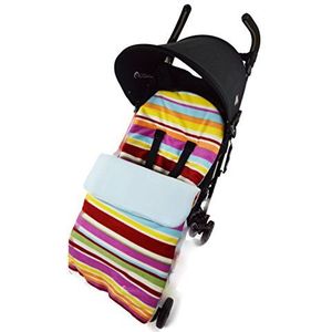 Universele fleece voetenzak voor I 'candy buggy kinderwagen Candy Blue