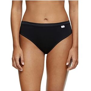 Chantelle Damesslip met hoge snit van katoen, zwart, M