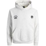 JACK & JONES Sweatshirt  zwart / wit