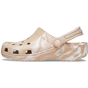 Crocs Unisex's klassieke gemarmerde klomp, Chai Roze Roos, 45/46 EU