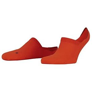 FALKE Uniseks-volwassene Liner sokken Cool Kick Invisible U IN Functioneel material Onzichtbar eenkleurig 1 Paar, Orange (Flash Orange 8034), 39-41