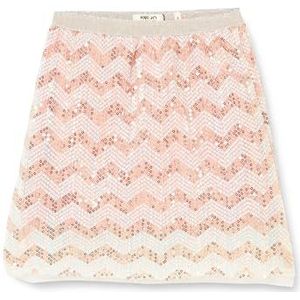 Koton Girls's Sequined Embroidered Lined Rok, roze (250), 11-12 Jaar