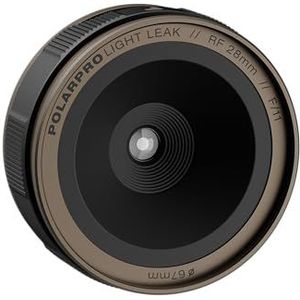 PolarPro - LightLeak Lens - THE ONE - 28mm - f11 - Cameralens - Instelbaar lichtlek - Tijdloos effect - Canon RF Mount