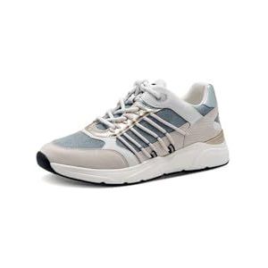 Tamaris Dames Low Top Sneaker 1-23762-44 804 Dames M2376244 Denim Comb, Denim Kam, 39 EU