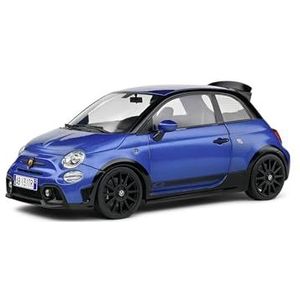 Solido 1:18 modelauto - FIAT 695 Abarth 2022 blauw high-performance verzamelstuk