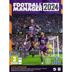 SEGA Football Manager 2024 [Code in een doos] (PC)