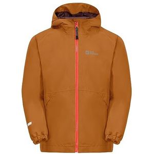 Jack Wolfskin Kinderjas en jongens, herfst bladeren, 128