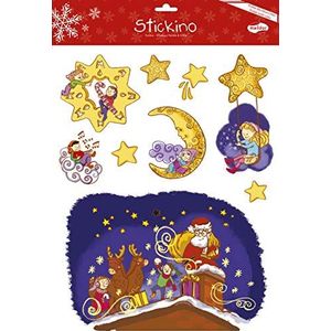 Maildor Stickino Kerst Glitter Stickers