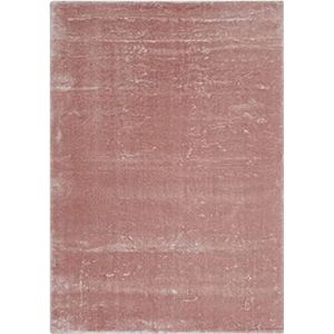 andiamo Tapijt lamsvacht, wit, imitatiebont, onderhoudsvriendelijk, kunstvezel, kleur: roze, afmetingen: 120 x 170 cm