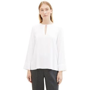 TOM TAILOR Damesblouse, 10315 - Whisper White, 40