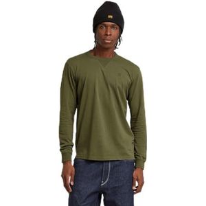 G-Star RAW Nifous lange mouwen, groen (Shadow Olive D25076-336-b230), S