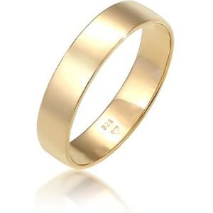 Elli PREMIUM dames discrete vriendschapsring 14_k_(585) geelgoud met '- ringmaat 0610442017, 58 EU, geelgoud 585