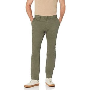Amazon Essentials Men's Sportieve casual chinobroek met stretch (verkrijgbaar in grote en lange maten), Olijfgroen, 28W / 28L