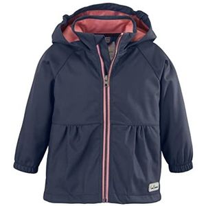 first instinct by killtec unisex softshell jack met capuchon FIOW 20 MNS SFTSHLL JCKT, donkerblauw, 74/80, 38763-000