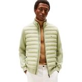 TOMMY HILFIGER - ESS - Tussenjas - Lichtgroen - Gewatteerd