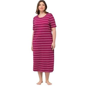 Ulla Popken - 830403 - Nachthemd - Lila - Lang - Zacht Jersey