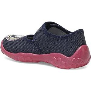 superfit BONNY meisjes Slipper, Blauw/felroze 8030, 25 EU