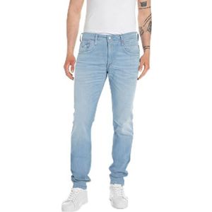 Replay Anbass Slim fit Jeans voor heren, 010, lichtblauw, 33W / 34L
