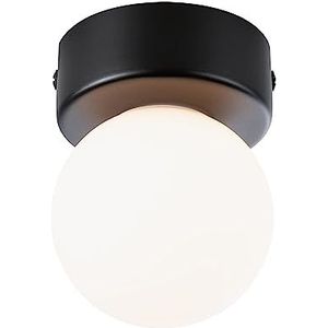 Paulmann 71068 plafondlamp Selection Bathroom Gove IP44 G9 230V max. 20W dimbaar zwart mat, satijn badkamerlamp