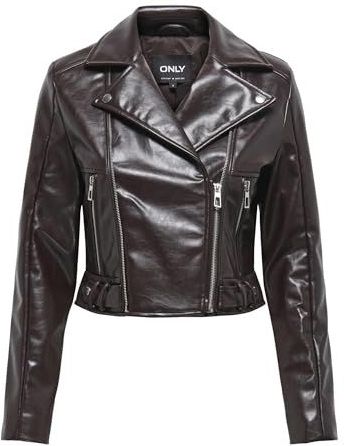 ONLY - Onlkamilla - Bikerjack - Gâteau au chocolat - Voor Dames