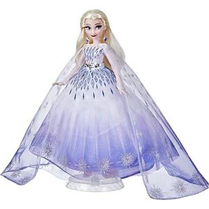 Disney Princess Style Series Holiday Elsa Doll, Fashion Doll Accessoires, Collector Toy voor kinderen 6 en hoger
