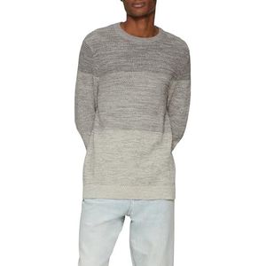 Trui - Knitwear - Mélange - Ronde Hals - Lange Mouw