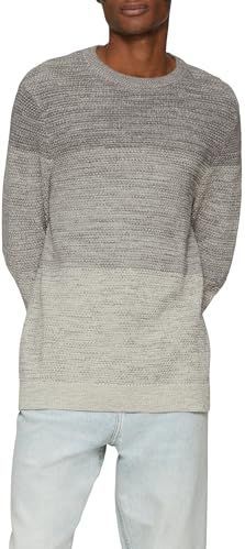 Trui - Knitwear - Mélange - Ronde Hals - Lange Mouw