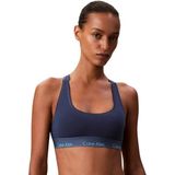 Calvin Klein Dames ongevoerde bralette LV00QF8493 Bralette, blauw (Dark Denim), XXS, Blauw (Donker Denim), XXS