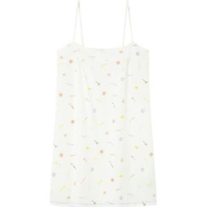 Women'secret Nightdress Weekly Hope Nachthemd, wit, S voor dames, Wit, S