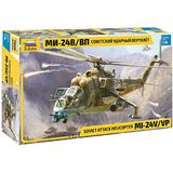 1:48 Zvezda 4823 MIL-Mi 24 V/VP Heli Plastic Modelbouwpakket