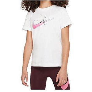 Nike G NSW Tee Bf Shine T-shirt, uniseks, wit, M
