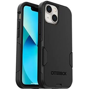 OtterBox Commuter Case voor iPhone 13 mini / iPhone 12 mini, Schokbestendig, Valbestendig, Robuust, Beschermhoes, 3x getest volgens militaire standaard, Zwart, Geen Retailverpakking
