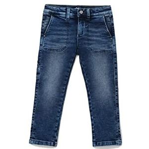 s.Oliver Junior Pelle Jeans voor jongens, Regular fit Rechte pijp, Blauw, 98, Blauw, 98
