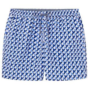 Hackett London Heren Mini Stripes Shorts, Blauw (Blauw), XXL, Blauw (blauw), XXL