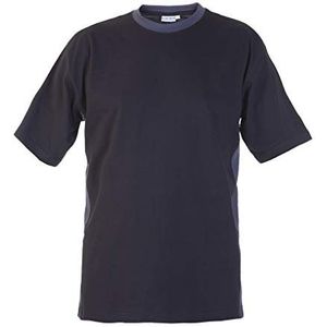Hydrowear 04601 Tricht T-Shirt, 100% Katoen, Grote Maat, Grijs/Zwart